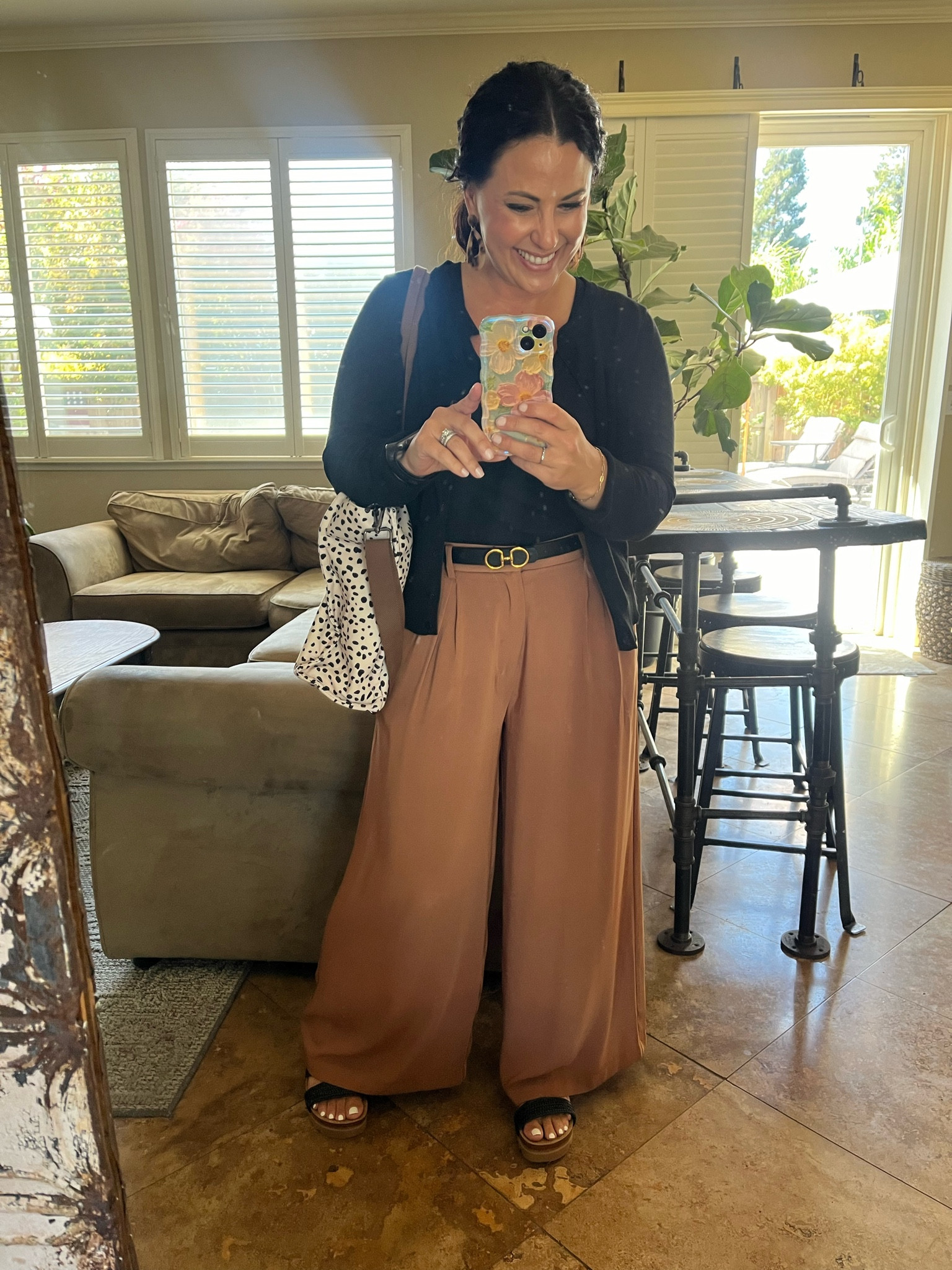 These wide leg dress pants feel like pajamas! I’ve had them for a couple of years and love them so much I have a couple of pairs. I’m wearing a small short for reference. 

Teacher style
Teacher outfit 
Workwear


#LTKFindsUnder50 #LTKWorkwear #LTKOver40