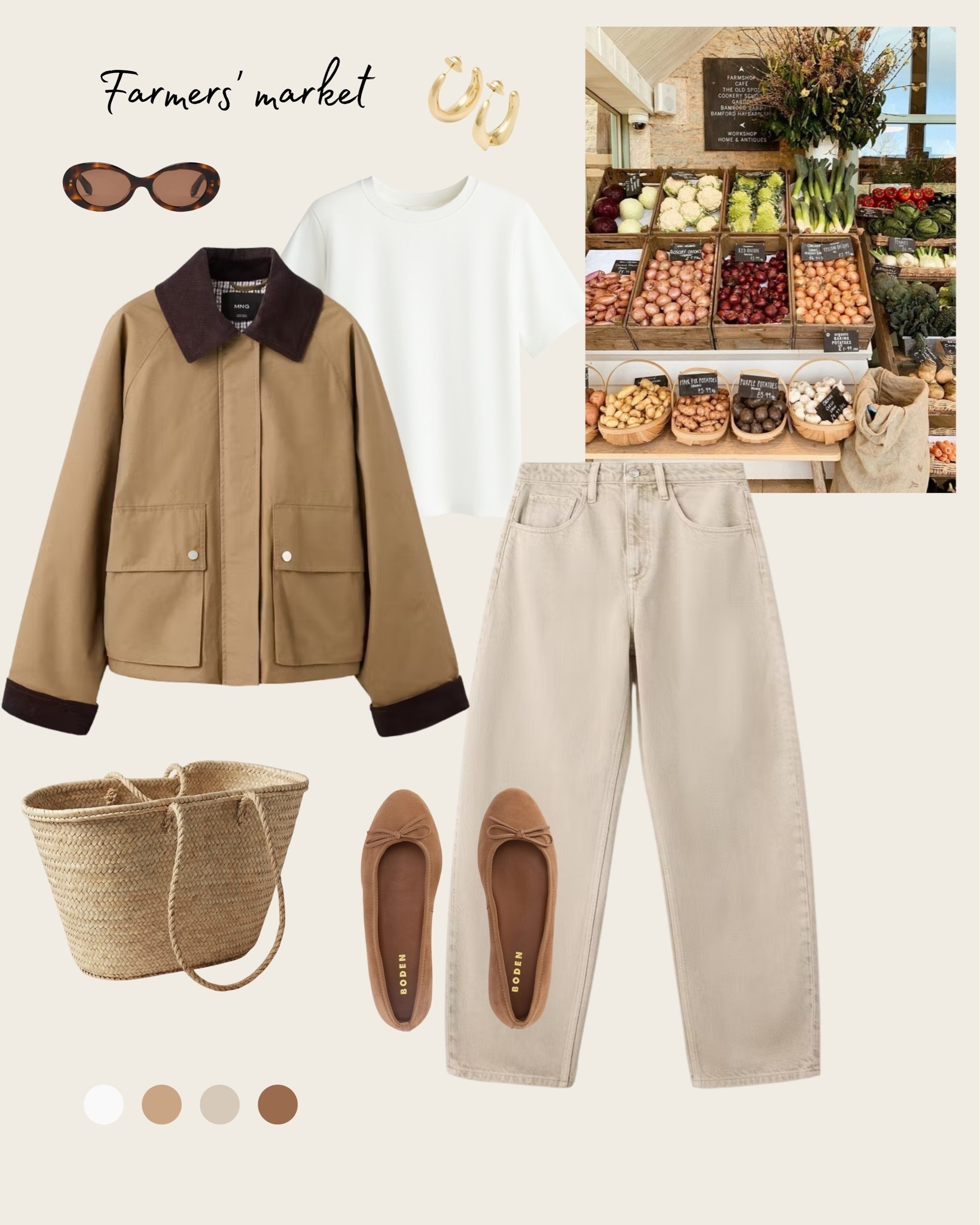 Autumn looks - farmers' market 🍂
____
Barn jacket and barrel-leg jeans - @mango - both run oversized/loose (would recommend sizing down).
Shoes @Boden (UK) - true to size 

#autumnlook #ad # outfitidea

#LTKautumn #LTKstyletip