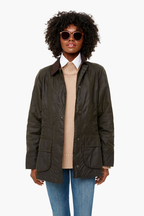 Classic Olive Beadnell Wax Jacket | Tuckernuck (US)