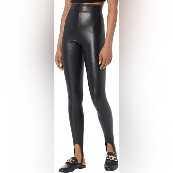 NWT Commando Faux Leather Stirrup Leggings, Size S | Poshmark