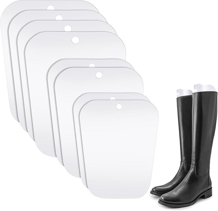 8 Packs Boot Shaper Shape Inserts Tall Boot Support for Women and Men | Amazon (US)