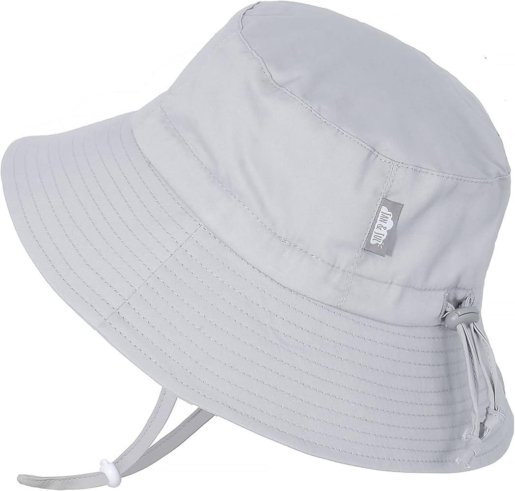 JAN & JUL Grow-with-Me Cotton Bucket Sun-Hat for Baby and Kids | Amazon (US)