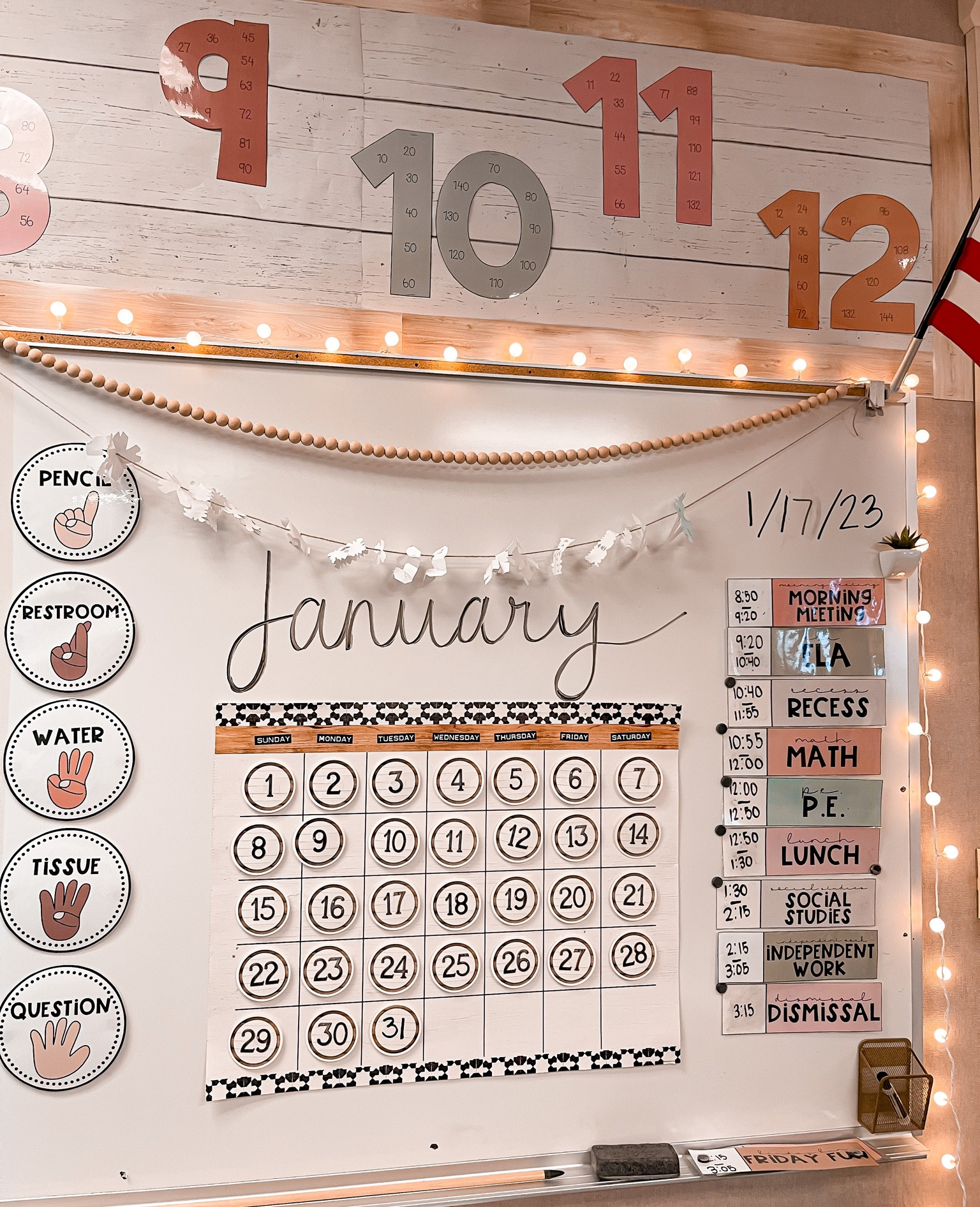 New classroom lights 💡