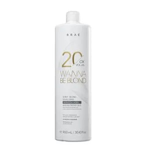 Emulsão Oxidante Braé Wanna Be Blond 20 Volumes 900 ml | Amobeleza (BR)