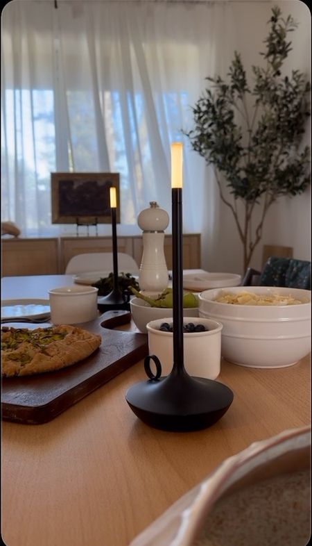 We’ve been hearing that dining in candlelight is benefital for kids at mealtime -they’re more focused, they eat more, it feels more intentional - so we thought we’d give it a try! We absolutely love these Wick lamps from @graypantsstudio. It’s a portable, rechargeable table lamp with the coziness of candlelight and the ease and safety of an LED lamp. Its energy-efficient design casts a warm glow in four brightness settings, including one emulating the soft flicker of candlelight. A simple tap changes the settings, it’s so easy my toddler loves them too. modern, tactile, and fun to use, they’re a great edition to our dinner time routine #graypants #wickpic


Motherhood toddler mom dinner time home decor home lighting design siblings healthy eating 

#LTKhome #LTKkids #LTKfamily