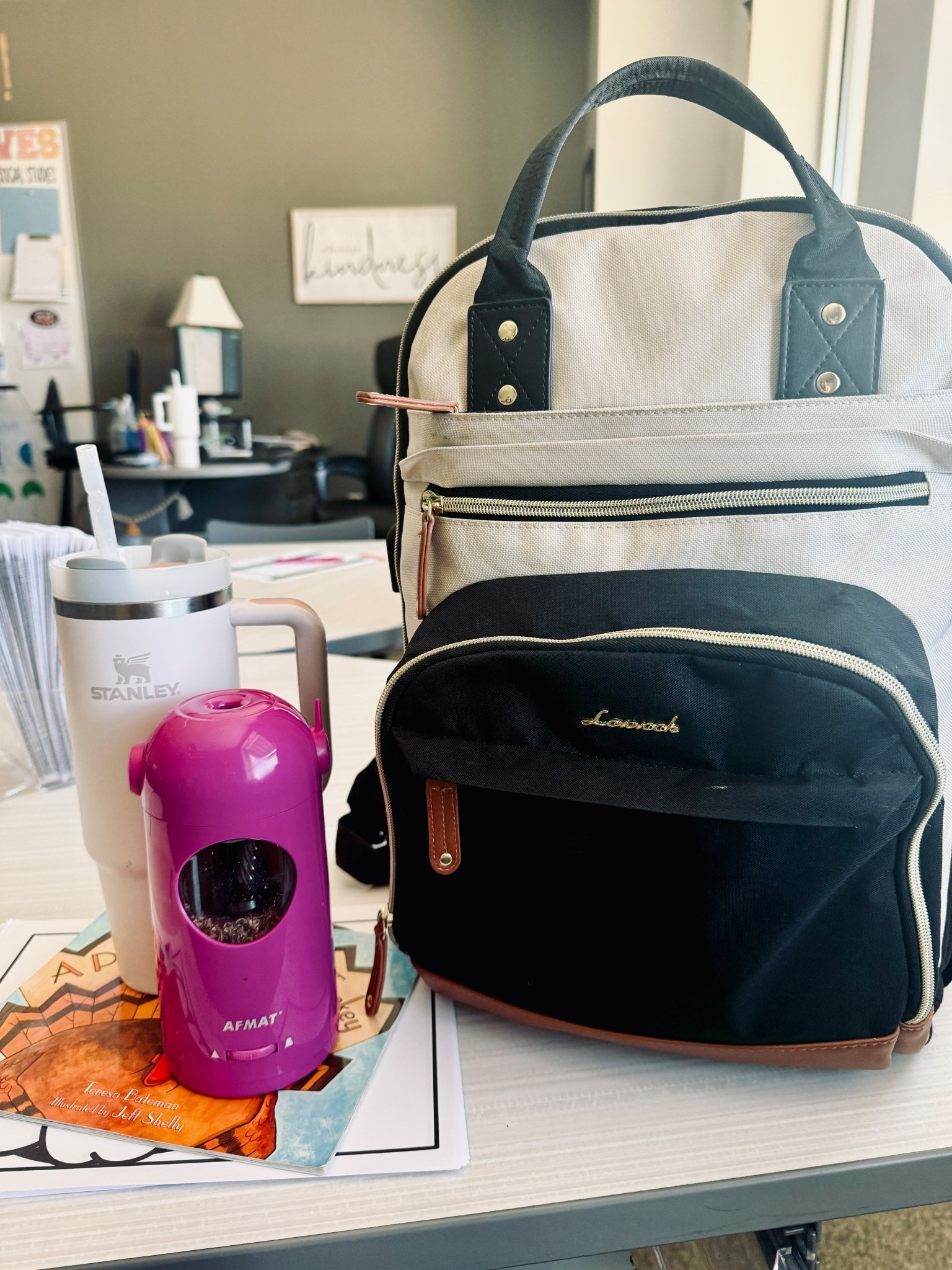 Classroom essentials for today! This backpack holds so much + this pencil sharpener amazed all of the kids! Both are Amazon finds 🖤

I have the 15.6" bag and it is big enough for all the things & a laptop!

#LTKFindsUnder50 #LTKWorkwear
