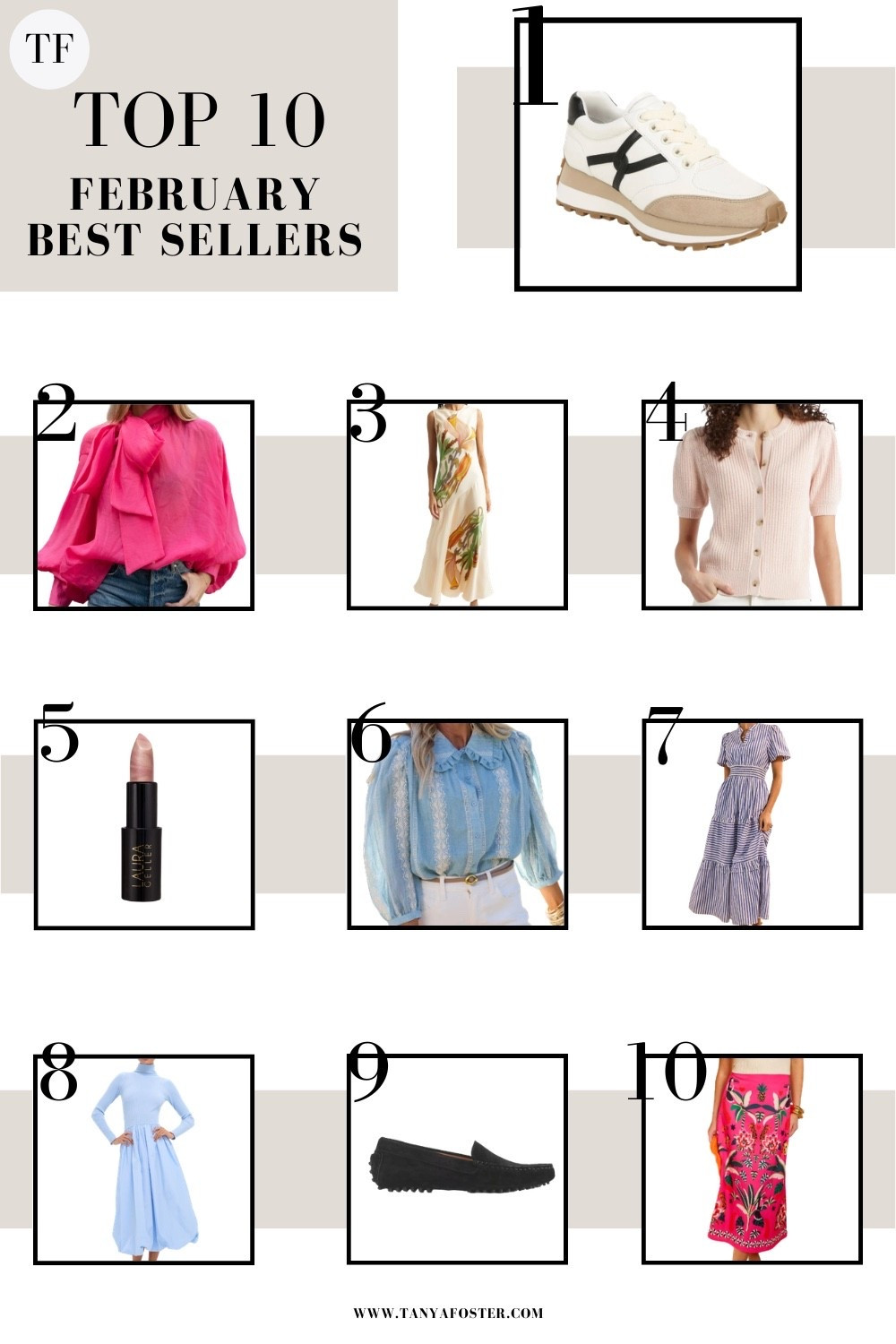 This months top 10 best sellers! 

#LTKootd #LTKBeauty #LTKSeasonal