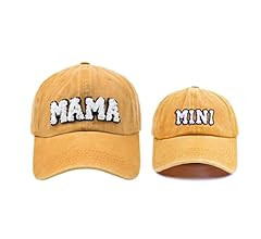 2PCS Parent-Child Hat Mother Child Daughter Son Baby Family Hat Retro Baseball Cap Snap Cap Mothe... | Amazon (US)