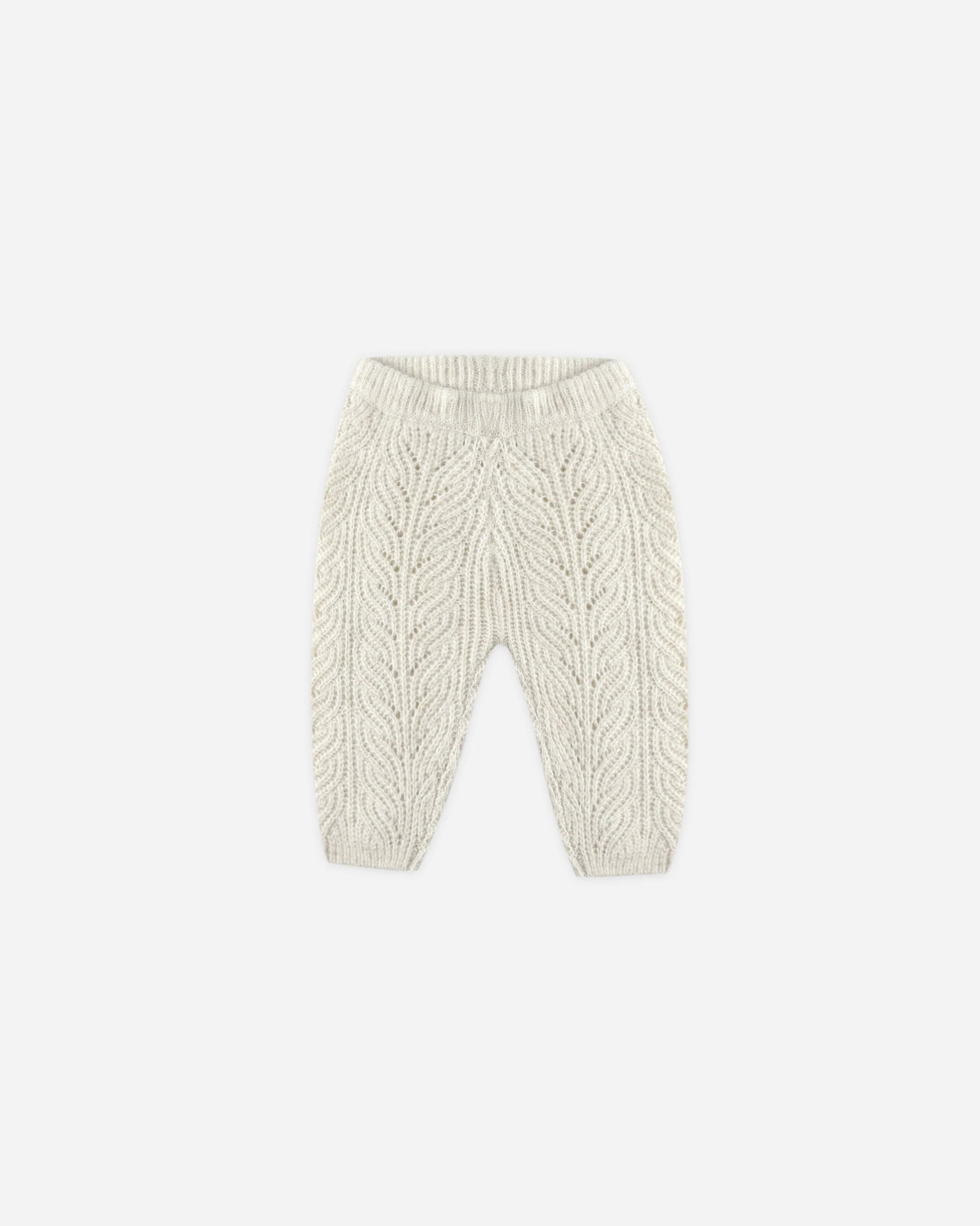 Knit Pant || Heathered Oatmeal | Rylee + Cru