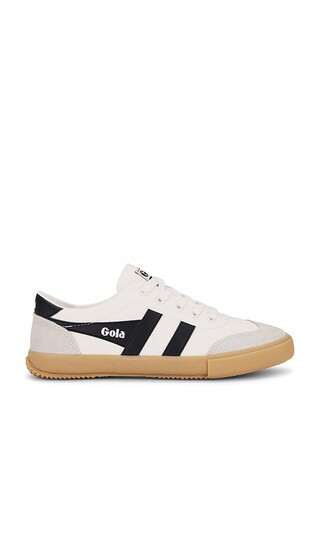 Gola Women's Badminton Plimsolls Sneaker in Black,White. - size 9.5 | Revolve Clothing (Global)