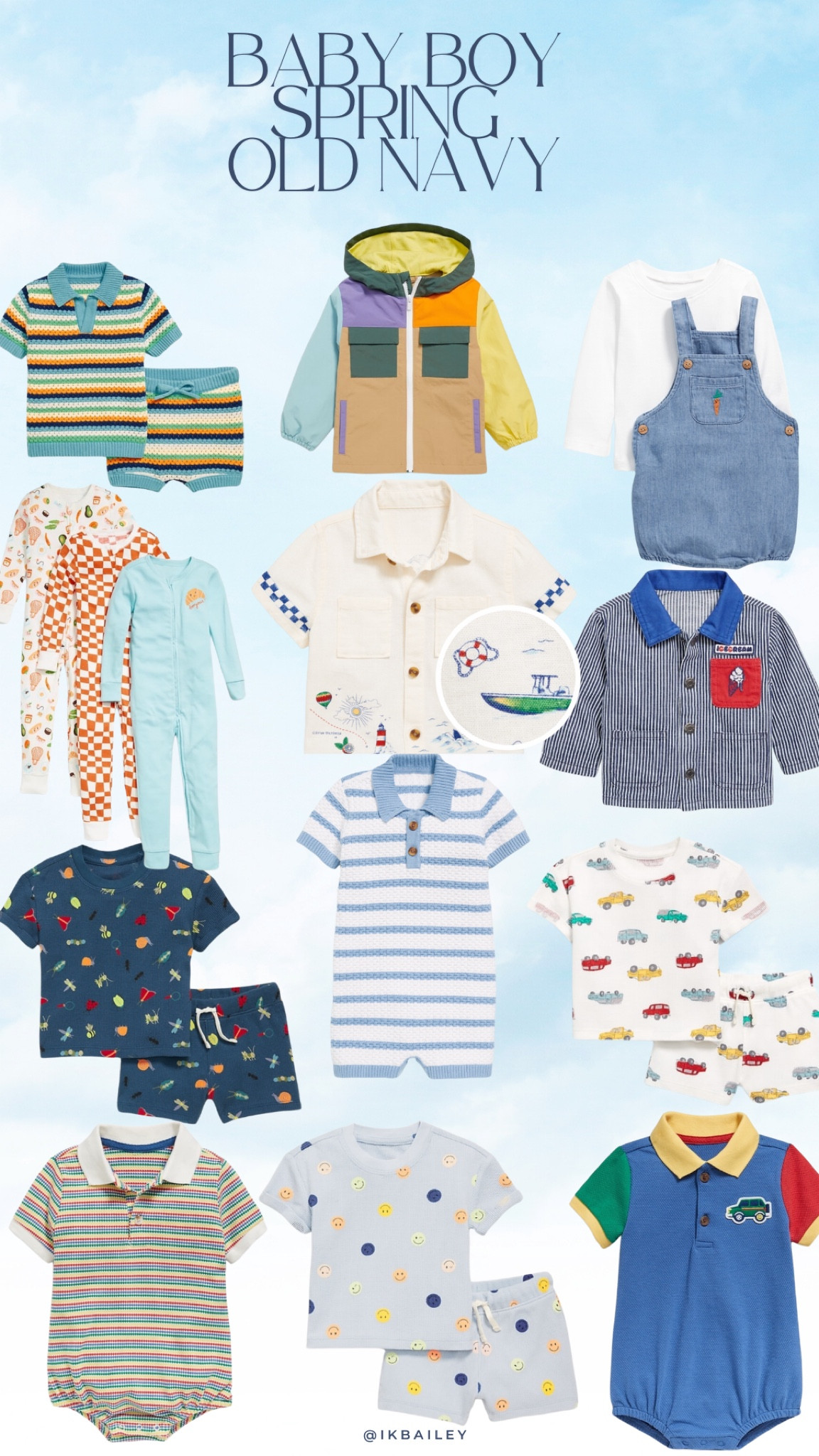 Baby Boy Spring Old Navy 🐛

#LTKWatchNow #LTKKids #LTKSeasonal
