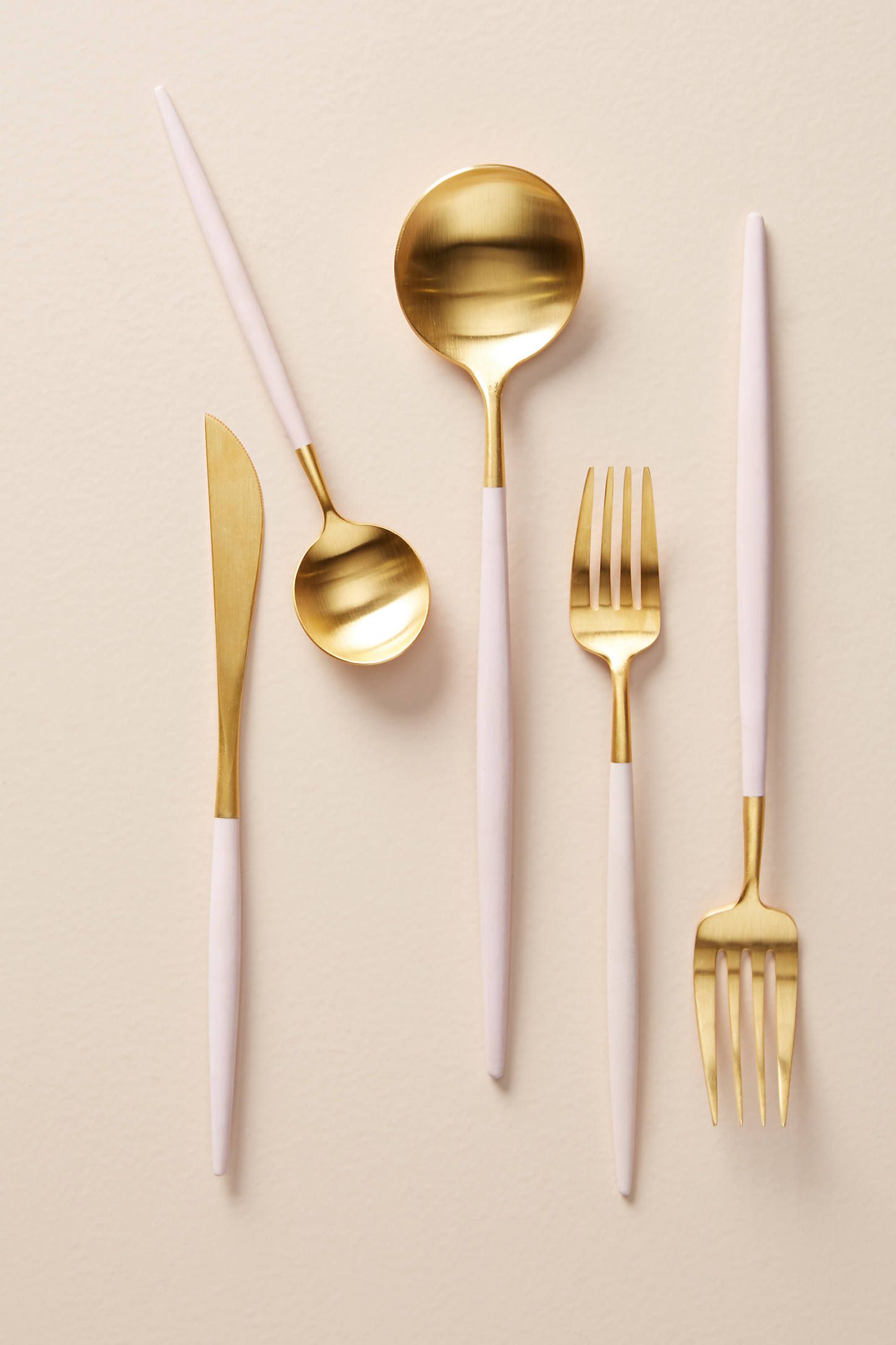 Blush Flatware Set | Anthropologie (US)