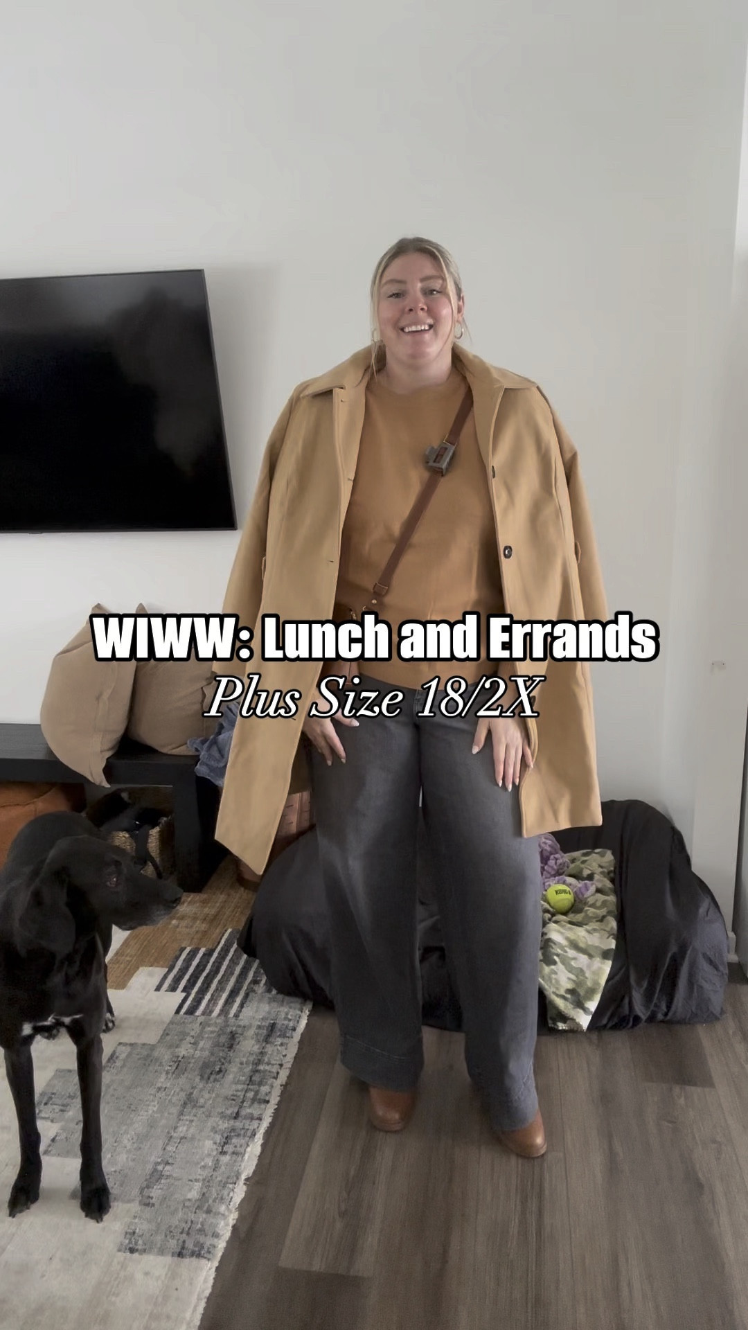 What I Would Wear - to get lunch and run some errands!

Wide leg pants, tall pants, tall, plus size, curvy, size 18, winter coat, sweater 

#LTKmidsize #LTKstyletip #LTKplussize