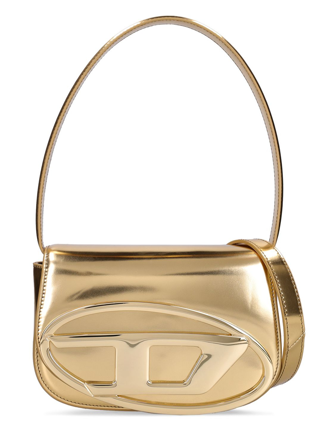 1dr Laminated Leather Shoulder Bag | Luisaviaroma