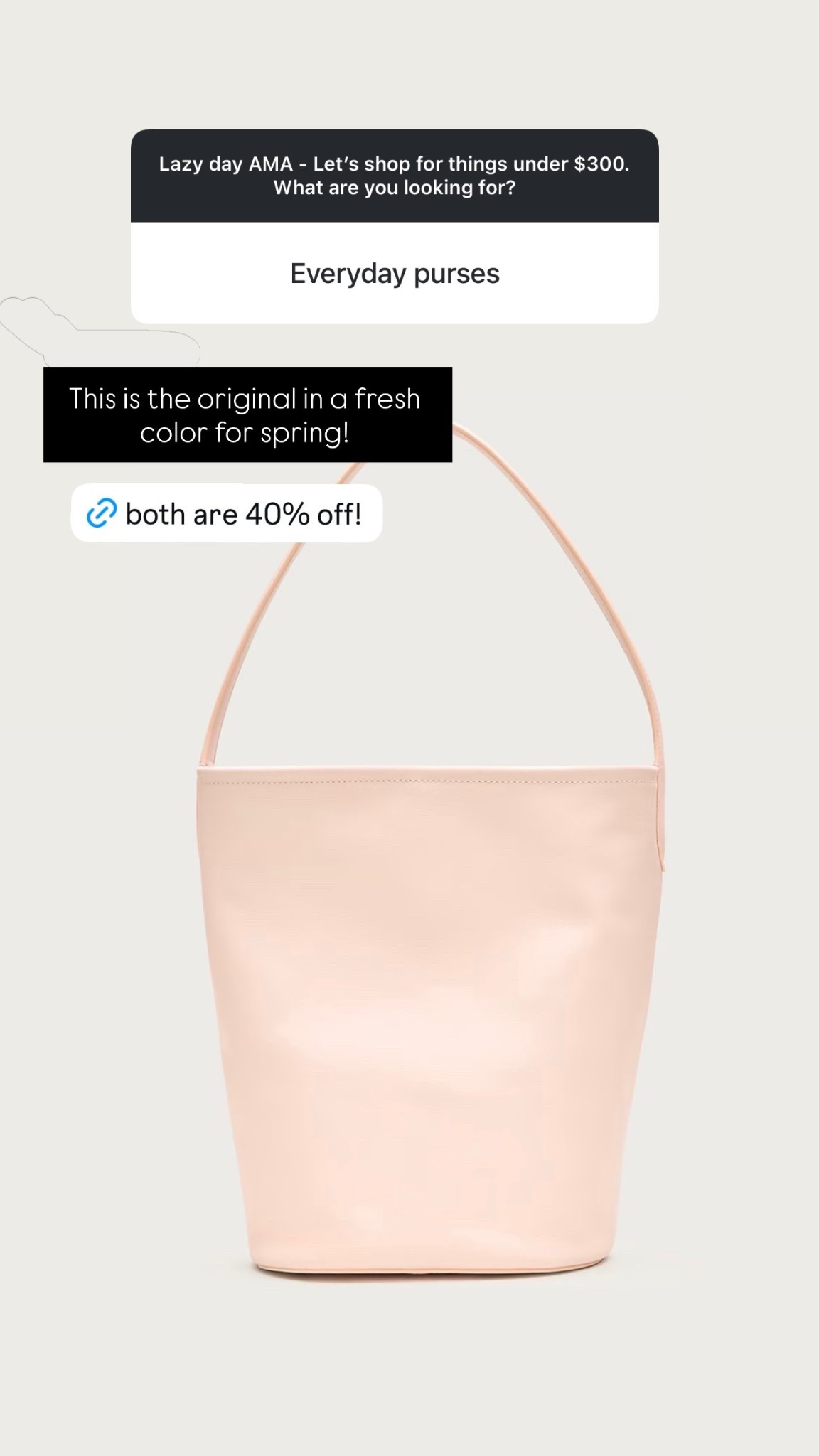 This is the original in a fresh color for spring! Also 40% off!