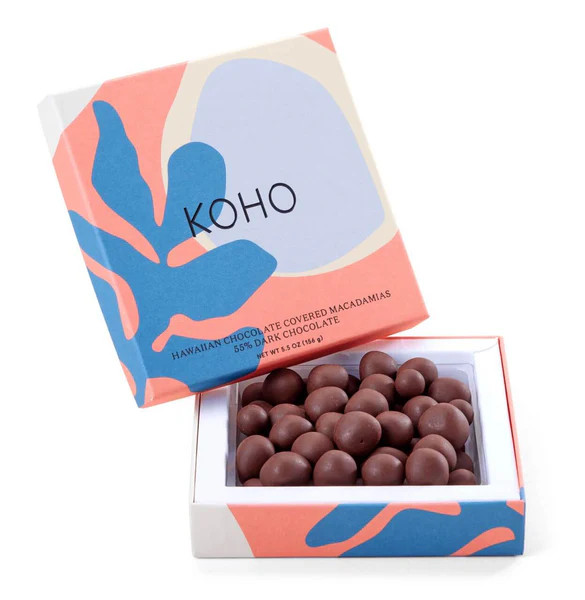 Chocolate Covered Macadamia Nuts - Dark 5.5oz | KOHO