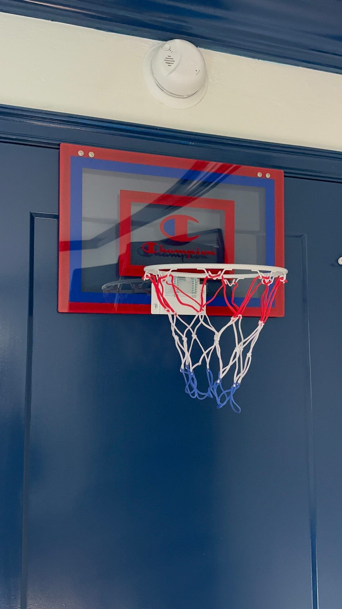 I’ve waited years to put this champion alley-oop, mini hoop set over the boys bedroom door ￼

#LTKValentine #LTKKids #LTKHome