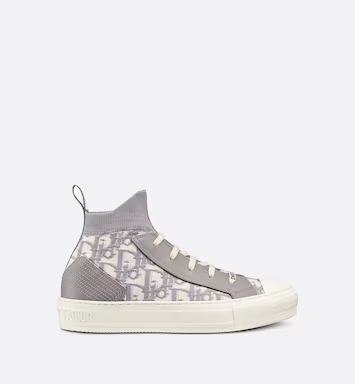 Walk'n'Dior Sneaker Gray Dior Oblique Technical Mesh | DIOR | Dior Beauty (US)