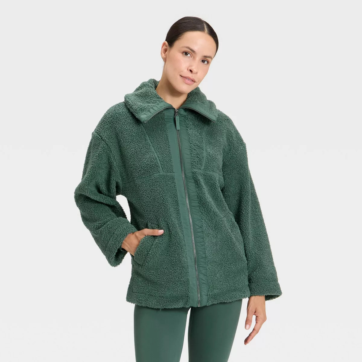 Women's High Pile Jacket - All In Motion™ | Target