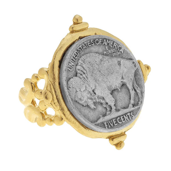 Buffalo Nickel Ring | Susan Shaw