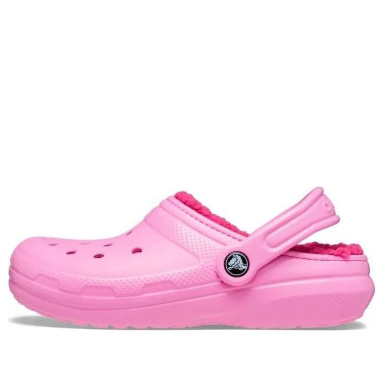 (GS) Crocs Classic Lined Clogs 'Taffy Pink' | KICKS CREW