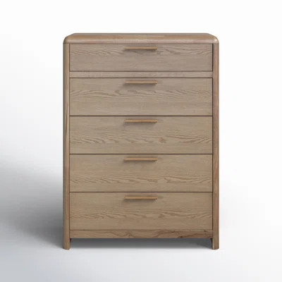 Furano Five Drawer Wood Chest | Wayfair North America