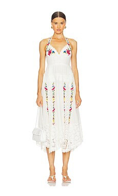 FREE PEOPLE KEILA MIDI DRESS | Revolve Clothing (Global)