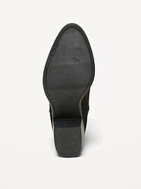 Faux-Suede Western Ankle Boots for Women | Old Navy (US)