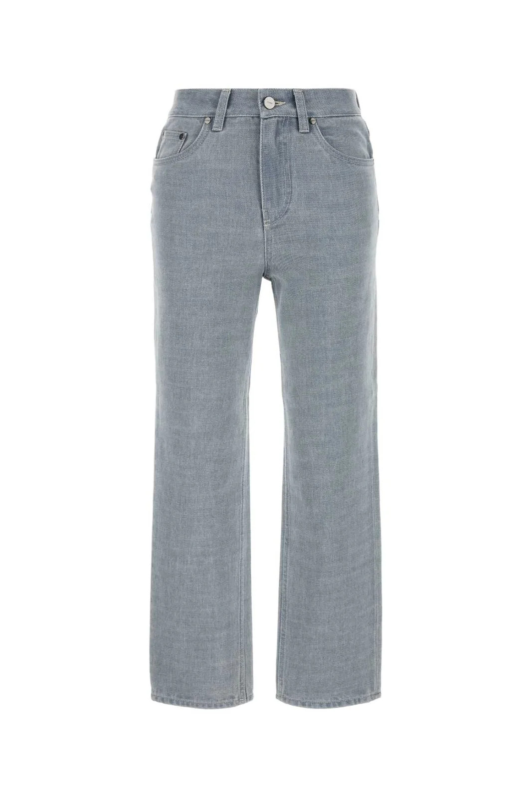 Fendi Logo Detailed Straight-Leg Jeans | Cettire Global