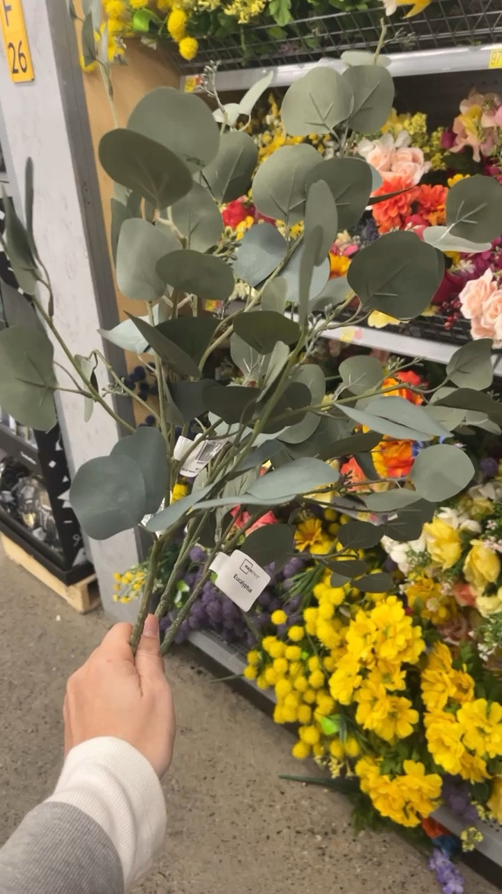 Faux eucalyptus stems! Only $3.98 a stem!

#LTKunder50 #LTKhome