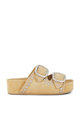 Jack Sandal in Saffron & Silver | Revolve Clothing (Global)