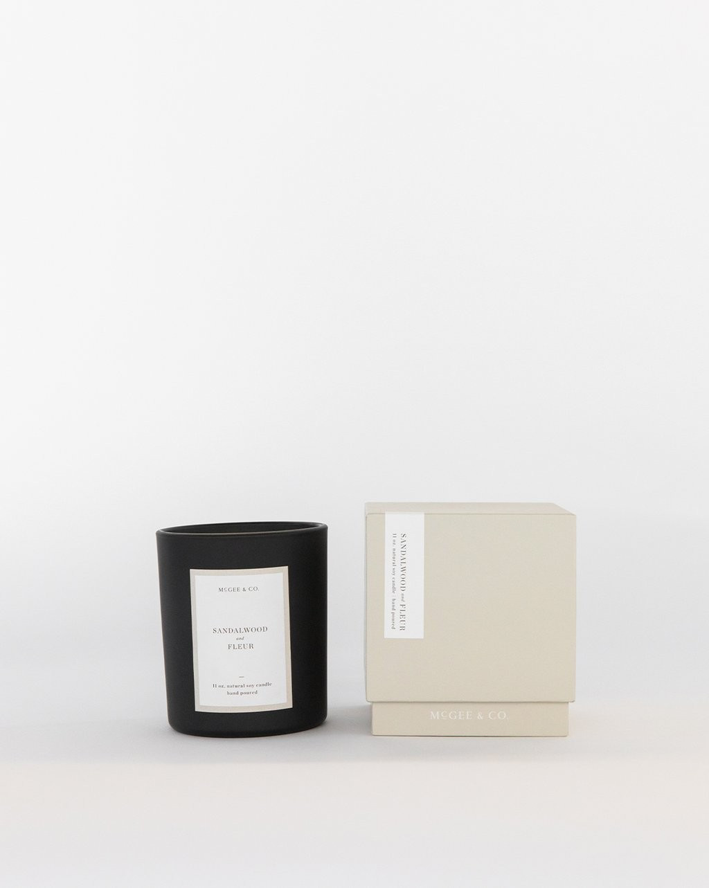 Sandalwood + Fleur Candle | McGee & Co.