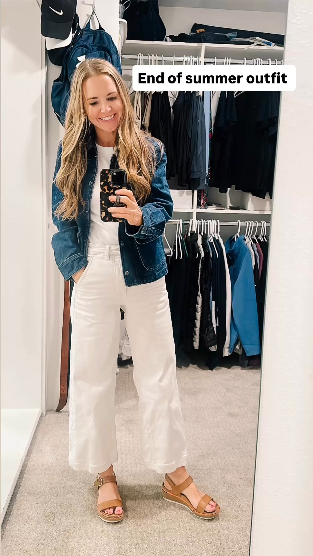 Looooooved this outfit for early September (and comfy enough to wear on the plane!) 

