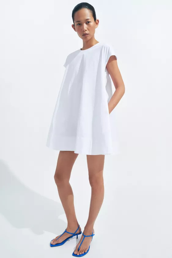 ZW COLLECTION SHORT DRESS | Zara US