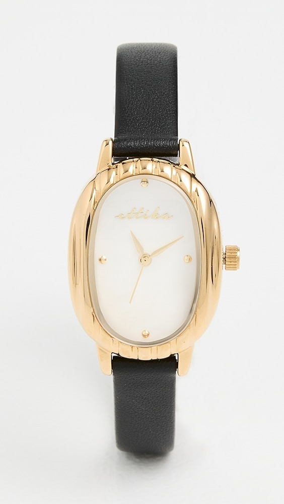 Timeless Texture Leather Watch | Shopbop