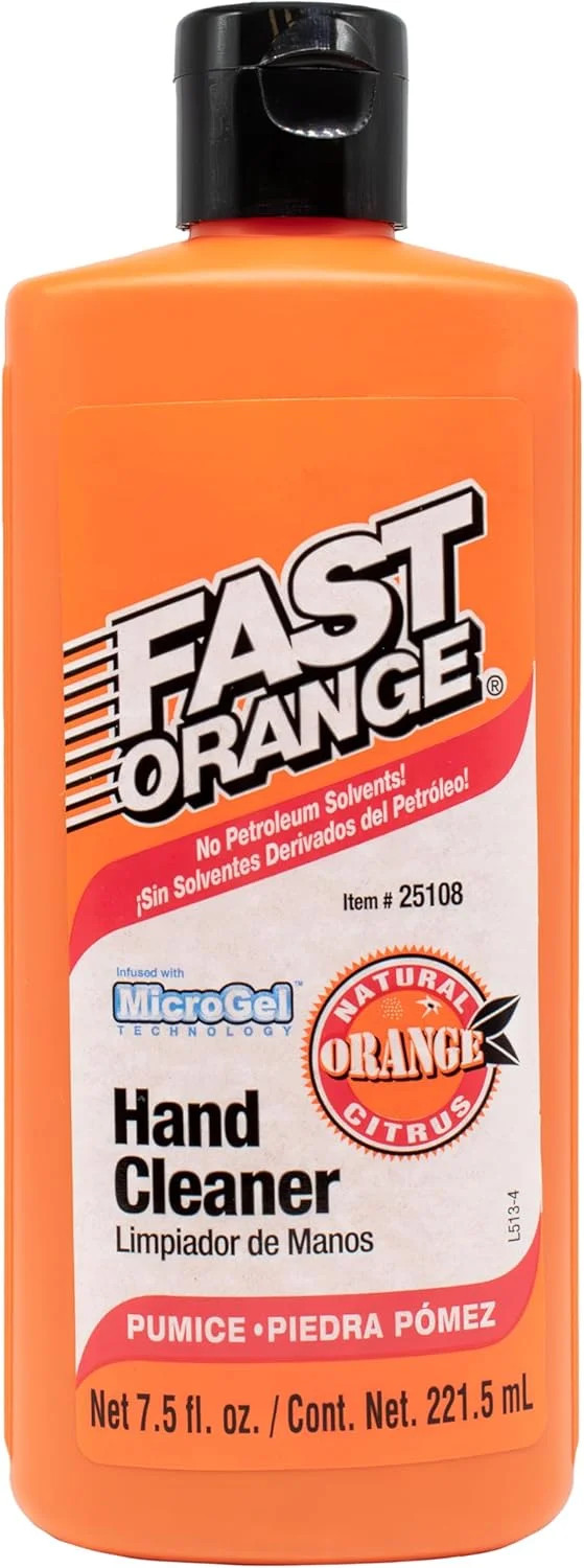 Permatex Fast Orange Biodegradable Hand Cleaner No Petroleum Citrus Scent 7.5 oz | Walmart (US)