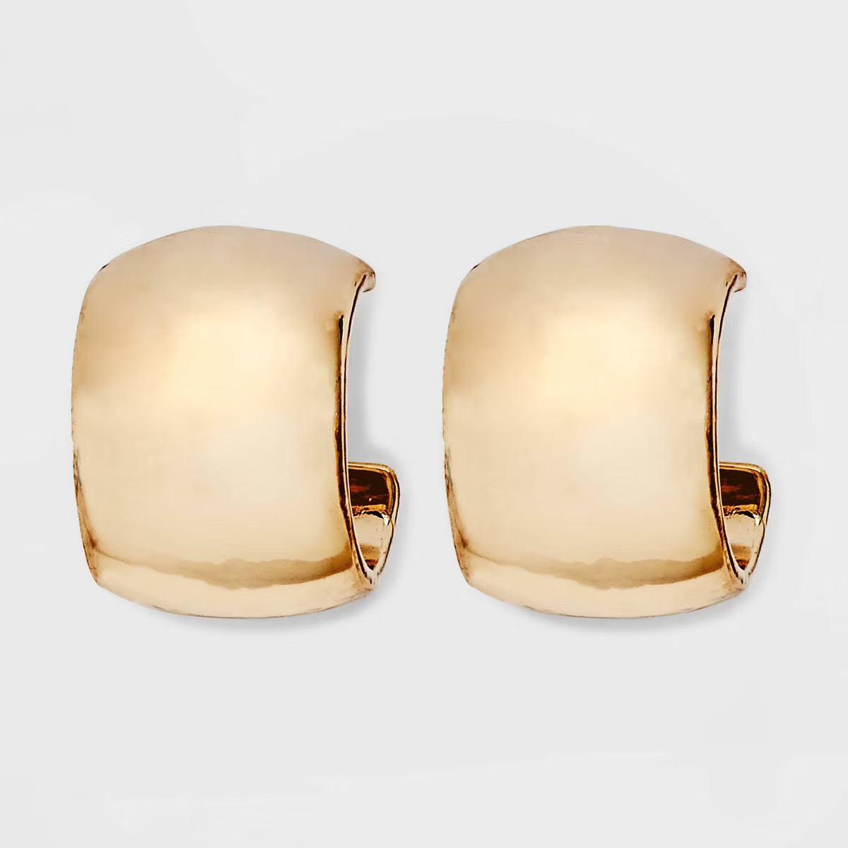 Small Open Hoop Earrings - A New Day™ Gold: Nickel-Free, Zinc Material, Post Closure | Target
