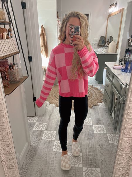 Pink Lily dropped some of their Black Friday deals EARLY! These are some of my faves from their doorbusters🥰✨🎁 this sweater is $22 - in the M! Couple other colors! 

my code HOLLEY saves you 30% off site wide right now outside of these DOORBUSTER prices 🤍 so regular priced items! Only through tomorrow 11/4! 

Sales / Black Friday / checker print / slippers / for her / Christmas / gift guide / blankets / butter blankie  / sweater / cozy / comfy / 

#LTKsalealert #LTKHoliday #LTKfindsunder50