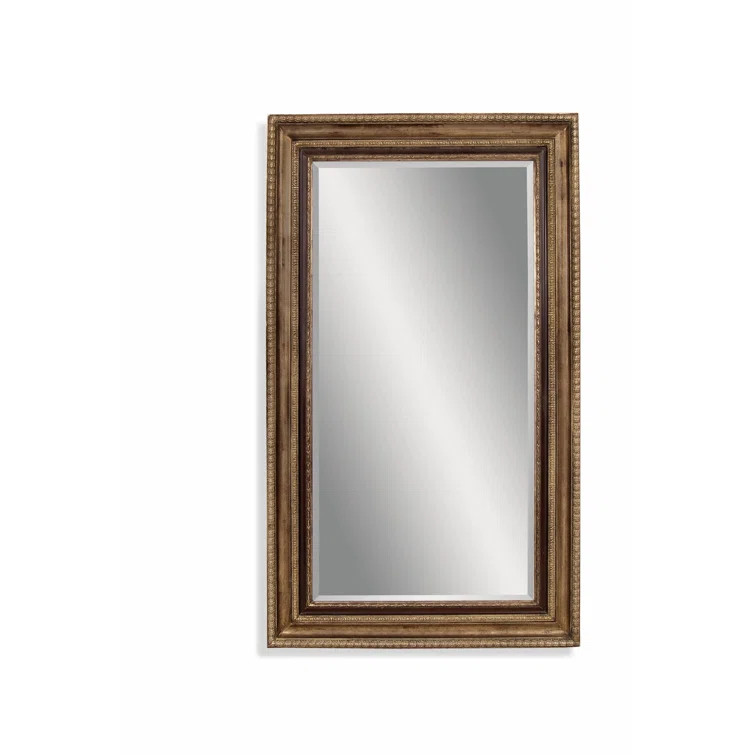 Elexi Wood Flat Floor Mirror | Wayfair North America