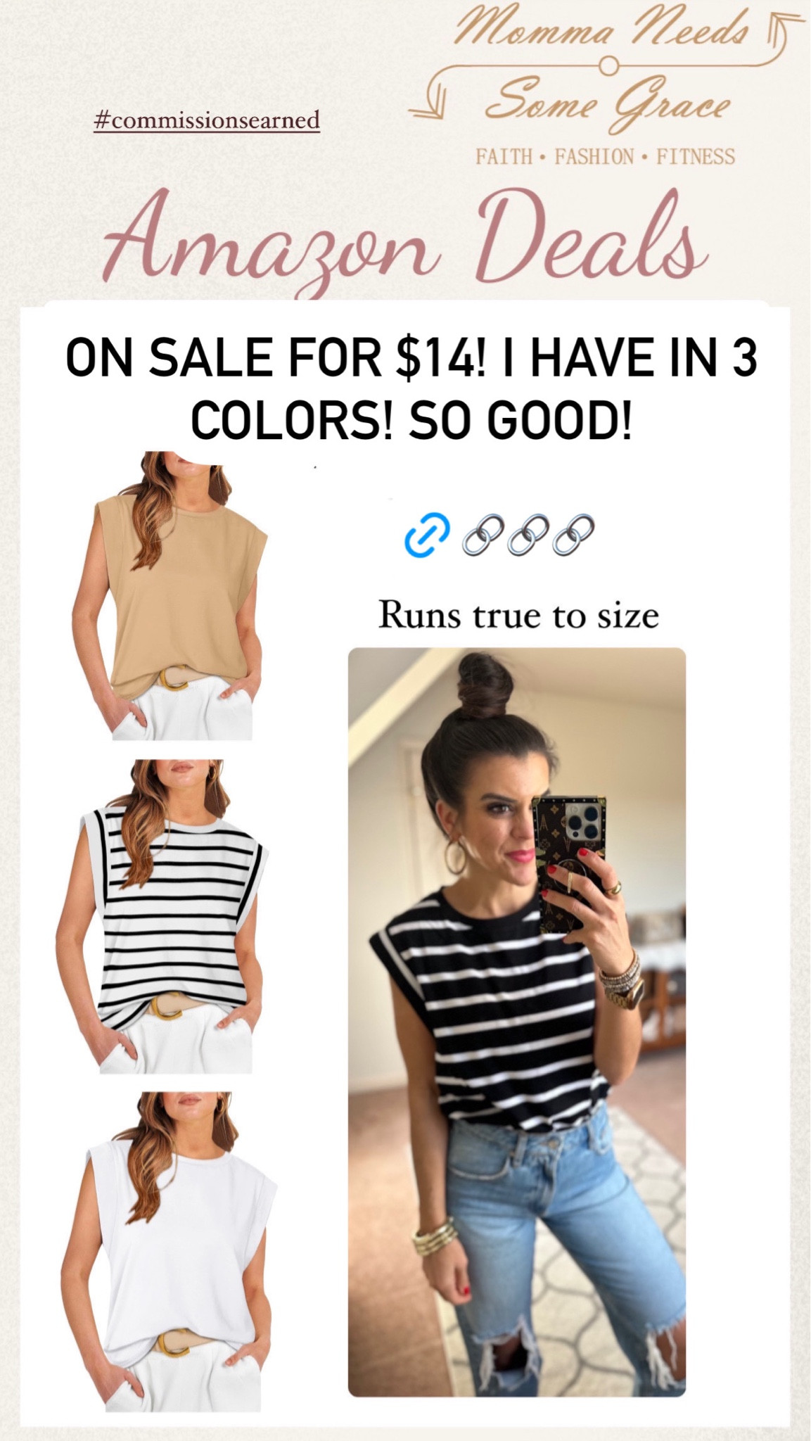 One of my favorite tees on sale today! 

#LTKFindsUnder100 #LTKSummerSales #LTKSaleAlert