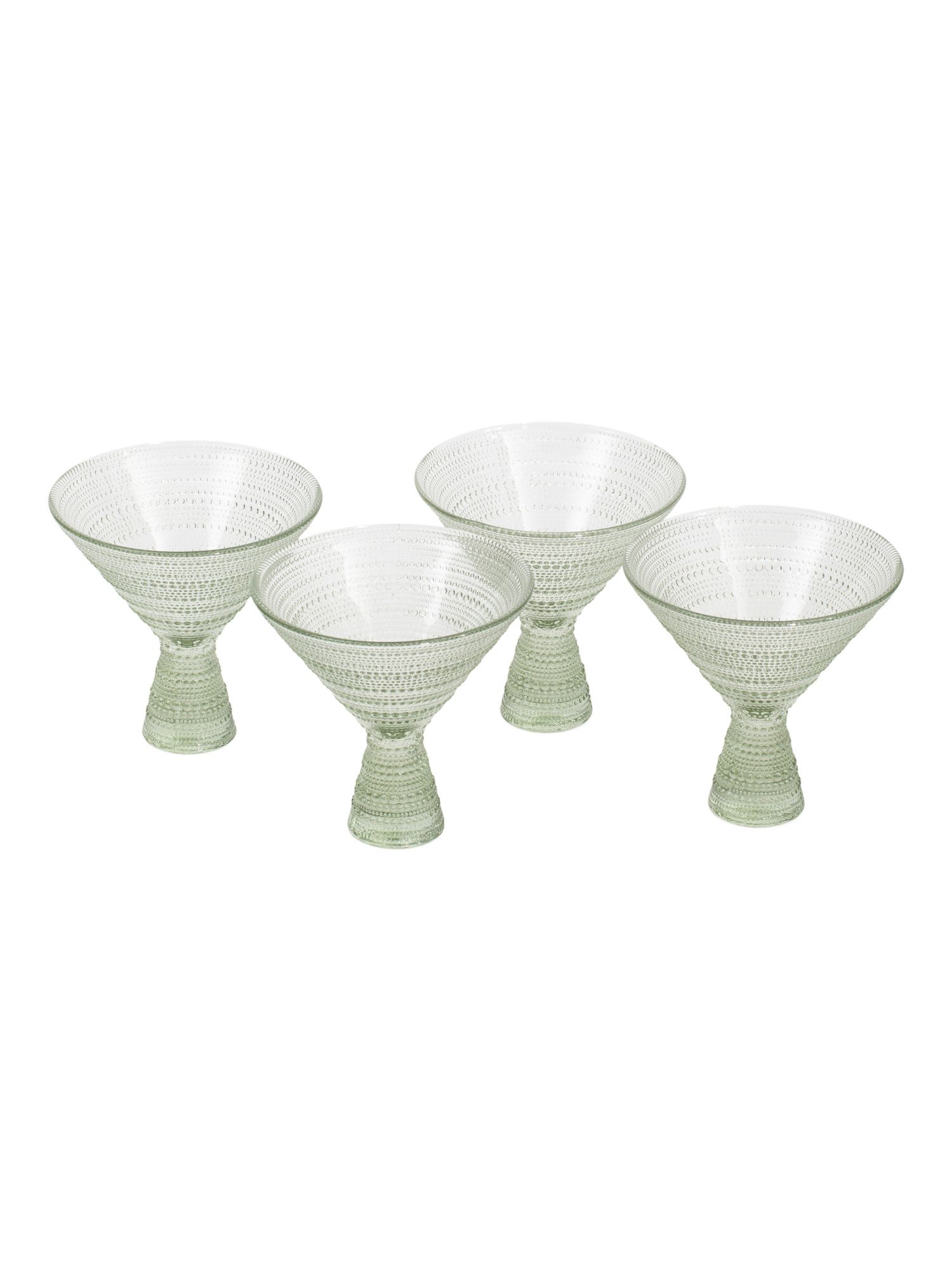 Set Of 4 Jupiter Martini Glasses | TJ Maxx