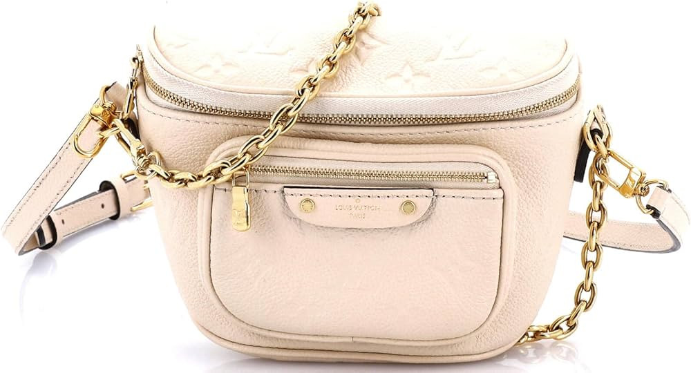 Amazon.com: Louis Vuitton, Pre-Loved Bum Bag Monogram Empreinte Leather Mini, Neutral : Luxury St... | Amazon (US)