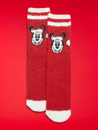 Old Navy x Disney Mickey Mouse Cozy Holiday Socks for Men | Old Navy (US)