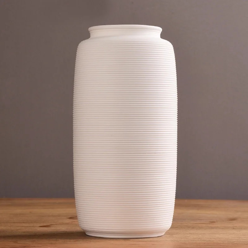 Chinese Style Pure Handmade Creative Ceramic Brushed Vases Home Furnishing Decoration Flower Arra... | Walmart (US)