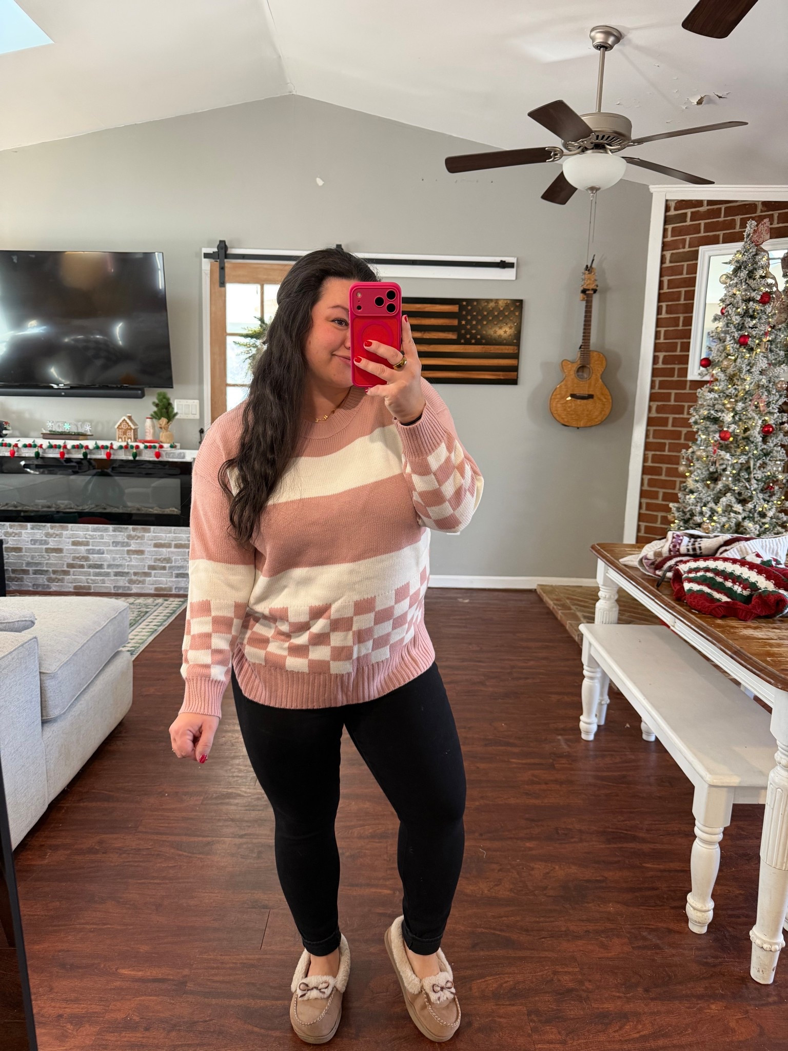 SWEATER 🎀💞💫 size L

#ootd #momstyle #momlife #ltkstyle 

#LTKootd #LTKMidsize #LTKSaleAlert