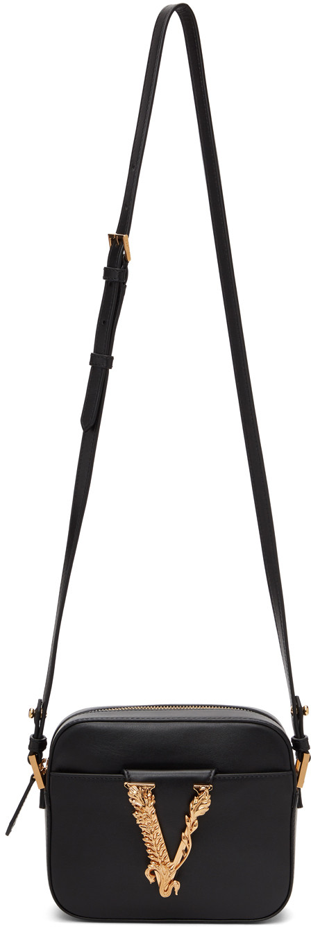 Black Virtus Crossbody Bag | SSENSE
