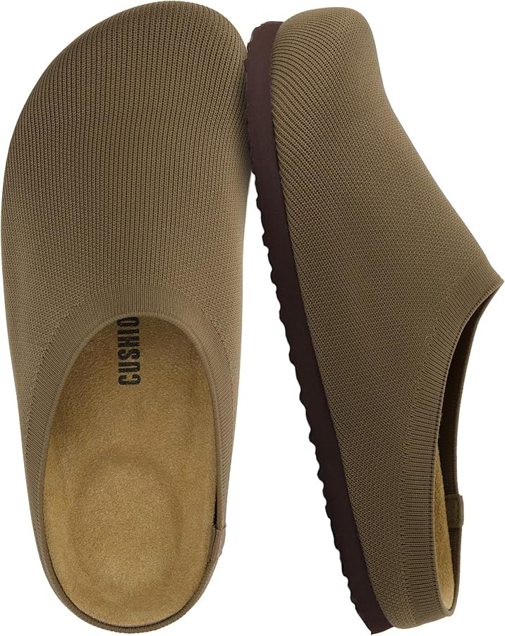 CUSHIONAIRE Women's Sils Knit Cork Footbed Clog with +Comfort | Amazon (US)