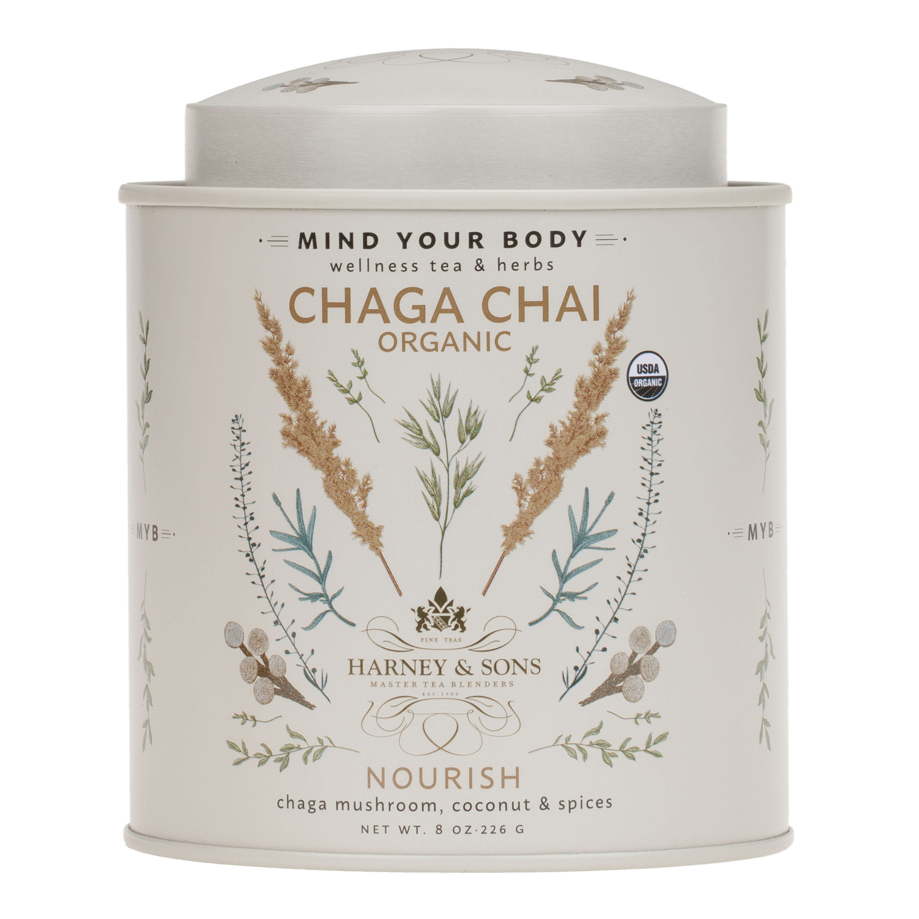 Harney & Sons Chaga Chai Nourish Loose Leaf Tea Tin | World Market