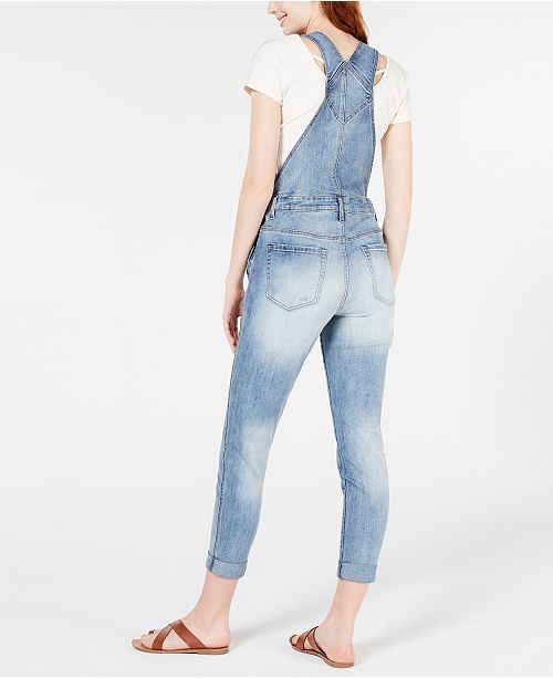 Juniors' Skinny Jeans Overalls, Created for Macy's | Macys (US)