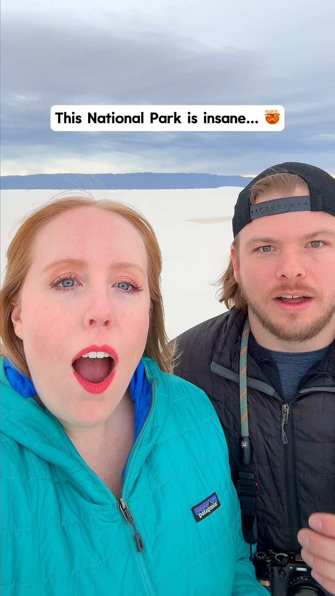 The last clip though!?! 👀 Steal our perfect New Mexico road trip itinerary!👇🏼

💬 Comment “NEW MEXICO” and we’ll send you a DM with our New Mexico road trip mini guide! (Make sure you’re following to receive the DM!)

💜Follow @KatieOSheaAway for all the specific details you need to plan your dream trips!

This is one of the most epic and underrated National Parks we have ever visited!

White Sands actually used to be a National Monument and now is one of the newest National Parks in the US! 😍 You’ll find a field of white sand dunes composed of gypsum crystals - some dunes reaching as high as 60 feet (18m)!

We captured these shots during our New Mexico Road Trip and hiking through the dunes on the Alkali Flats and Backcountry Camping trails! ☀️ It was absolutely INSANE when the sky turned pink, purple, orange, and blue and the dunes were these beautiful colors reflecting the sunrise and sunset.

AND one of the best parts was we had the park all to ourselves for sunrise and after sunset!! Unlike many national parks that are open 24/7, this park opens at 7 am and closes 30 minutes after sunset, meaning you won’t be able to catch sunrise in the park depending on the time of year. But you can apply for a special permit for early entry and late exit which allowed us to capture astrophotography!

📍White Sands National Park, New Mexico
 ✈️ Fly in to ELP or ABQ and rent a car to drive to the park

🏞️ Enter with a US National Park Pass or Pay $15-25 for a Standard Entrance Pass.

Is White Sands National Park on your USA bucket list? 🧐

💌SHARE this if you thought it was helpful! 😊🫶

💬 Comment “NEW MEXICO” and we’ll send you our New Mexico road trip mini guide! (Make sure you’re following to receive the DM!)

💜Follow @KatieOSheaAway to turn your bucket list into reality!

💬 Comment “SHOP” and we’ll DM you the info to shop this video and our fave hiking gear!

#nationalpark #newmexico #roadtrip #newmexicotravel #southwestroadtrip #usaroadtrip #usatravel#epicroadtrip #adventuretravel #hikingcouple #whitesands #usatravel #whitesandsnationalpark 

#LTKMidsize #LTKActive #LTKTravel